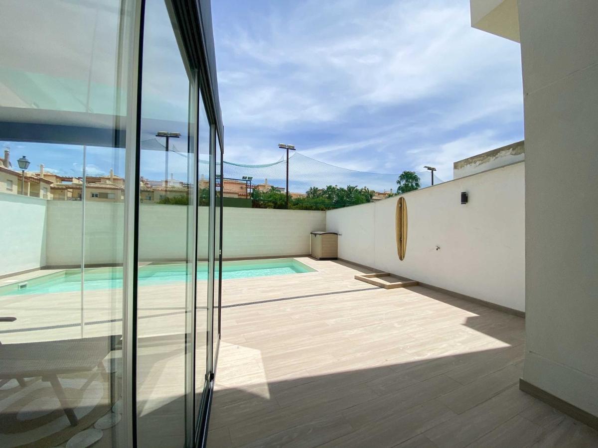 شقة Tarifa Cozy House - Private Pool - Wifi - Modern المظهر الخارجي الصورة